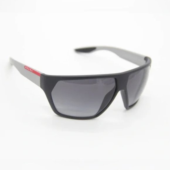 Prada Men's 57mm Authentic Grey Sunglasses w/ Full Box - Picture 6 of 7